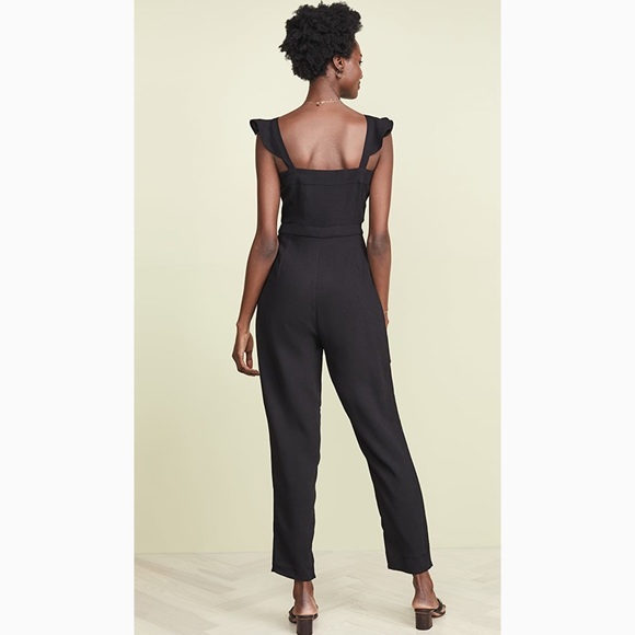 NWT Cupcakes & Cashmere Black Well-Suited Jumpsuit - Picture 2 of 14